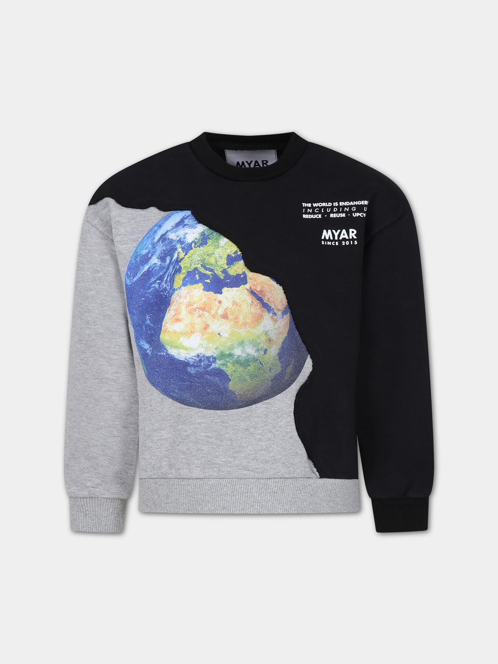 Multicolor sweatshirt for boy with print